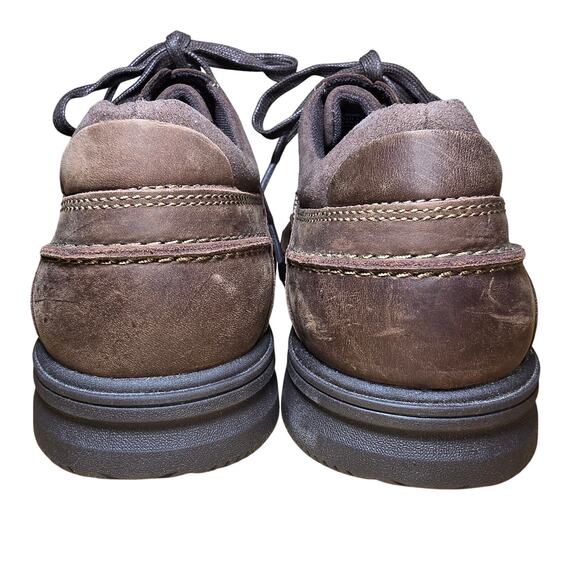 Clarks 26066250 Men\'s Brown Leather Lace Up Apron Toe Casual Shoes Size 11.5 main image 4